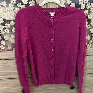 J. crew cashmere cardigan